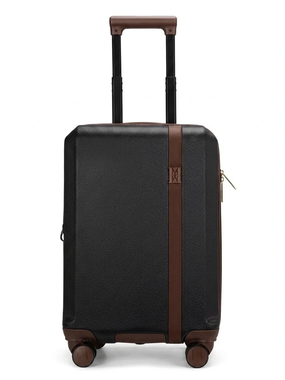 Elle Luxe Journey 1 Piece Expandable Retro Spinner Rolling check in Luggage